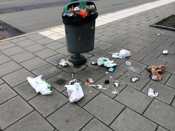 Kommun - Kartläggning - Papperskorgsinventering